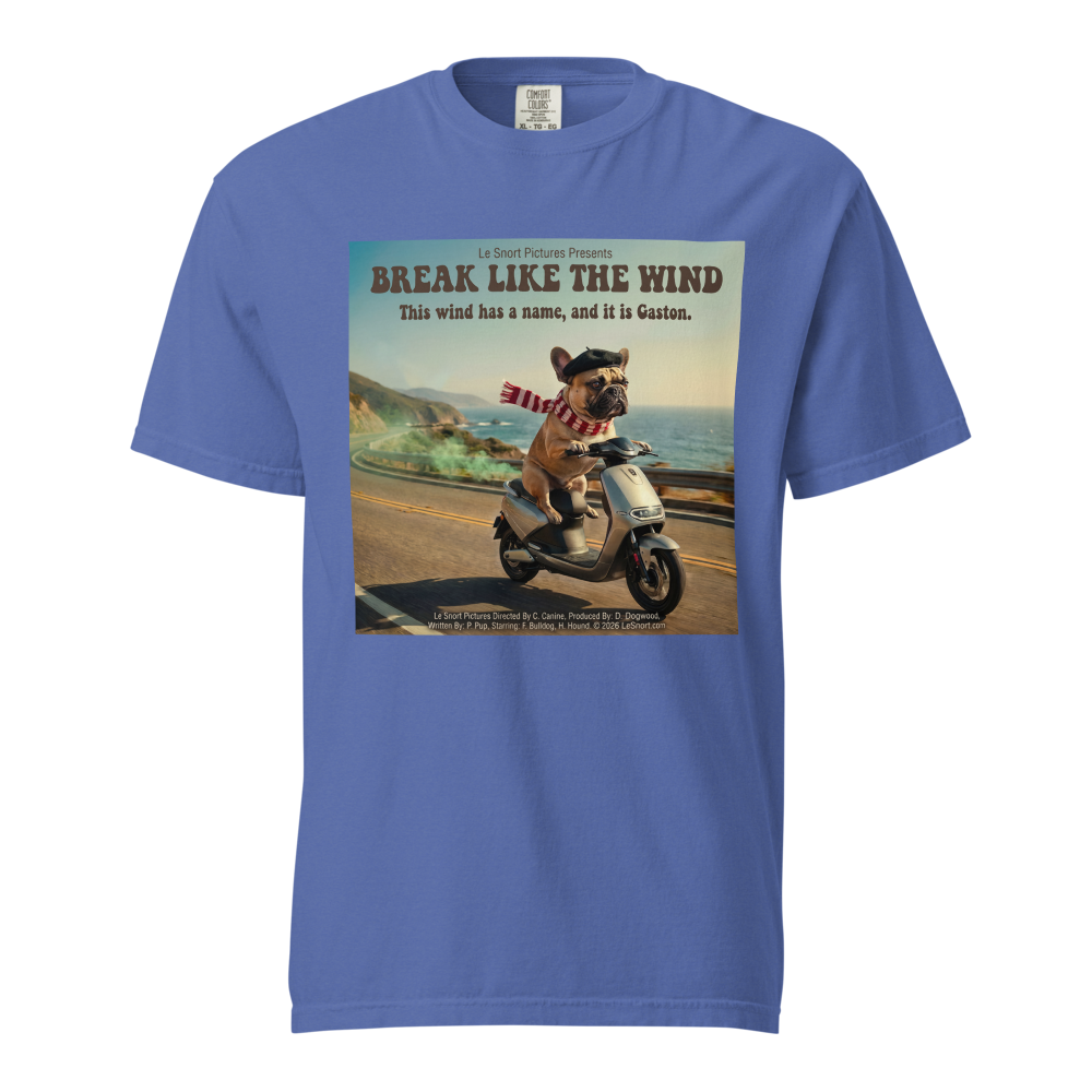 Lesnort - "Break Like The Wind" Gaston Movie Poster Tee