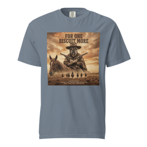 Lesnort - "For One Biscuit More" Western Parody Frenchie Tee