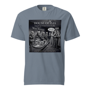 "House of Gas" Funny French Bulldog Graphic Tshirt