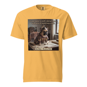 Lesnort - "Sun Chew - Tactical Distraction" Funny Frenchie General Tee