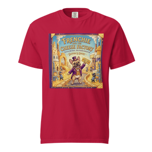 Lesnort - "Frenchie and the Cheese Factory" Funny Parody Graphic Tee