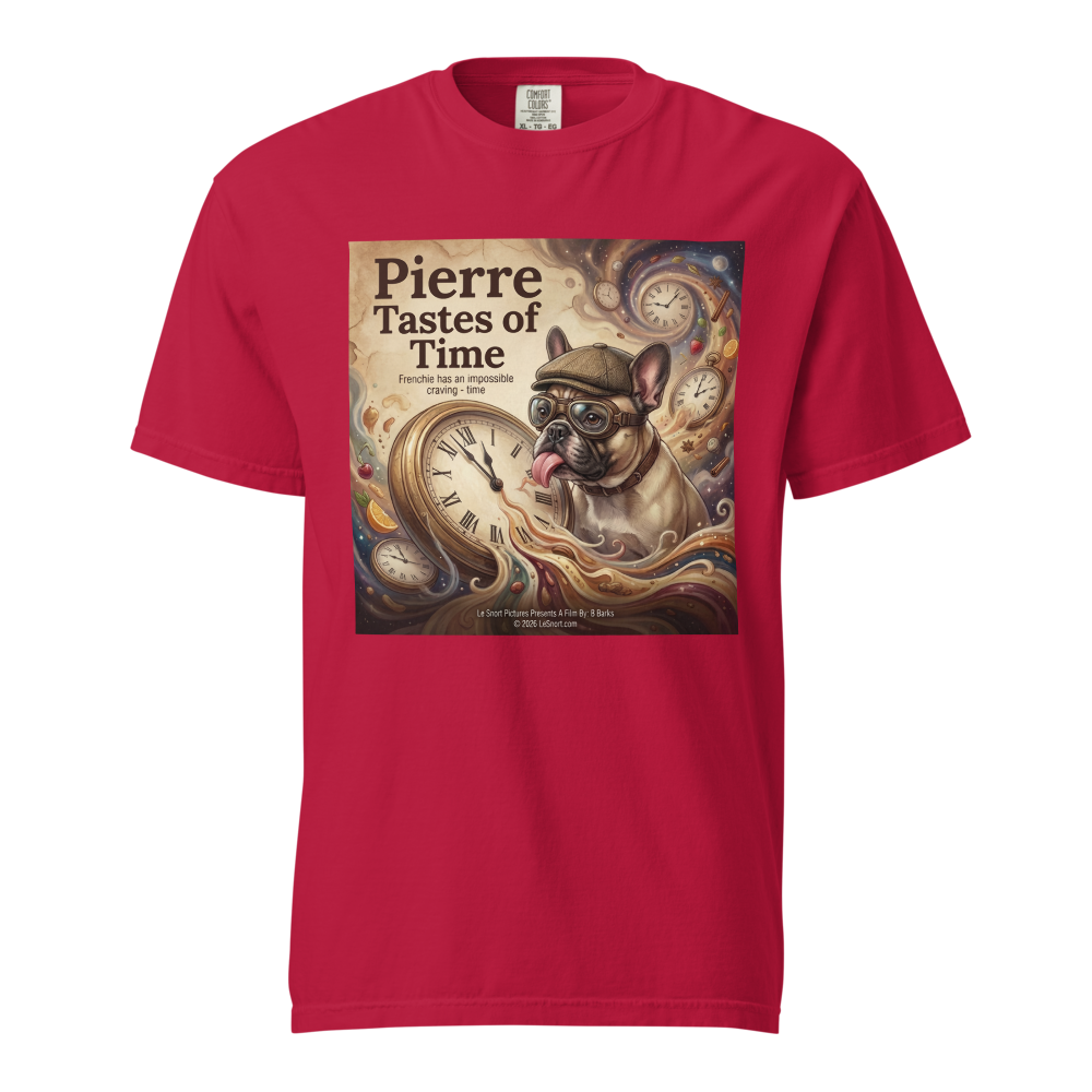 Lesnort - Pierre Tastes of Time – Frenchie Surrealism Graphic Tee