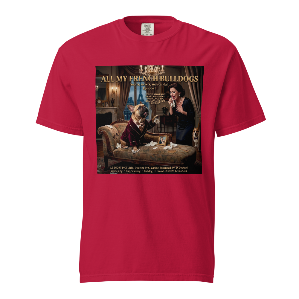Lesnort - Episode 1 - "All My French Bulldogs" Soap Opera Parody Tshirt