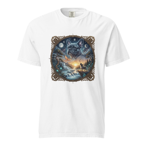 Lesnort - "Cosmic Guardian" Mystical Frenchie Fantasy T-Shirt