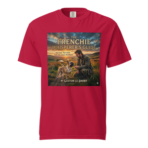 Lesnort - "The Frenchie Whisperer's Guide" Book Parody T-Shirt