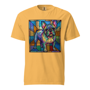 Lesnort - Prismatic Pastel French Bulldog Stained Glass Tee