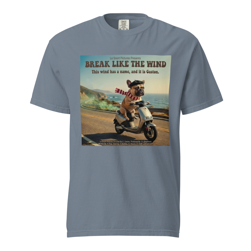 Lesnort - "Break Like The Wind" Gaston Movie Poster Tee