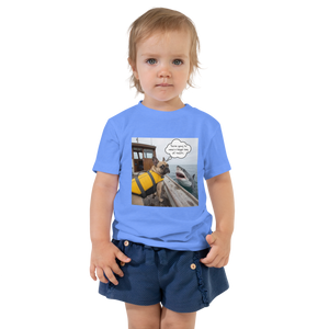 Lesnort - "Bigger Bag of Treats" Funny Shark Dog Toddler T-Shirt