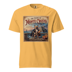 Lesnort - "The Count of Monte Crusto" Funny Frenchie Parody Tshirt