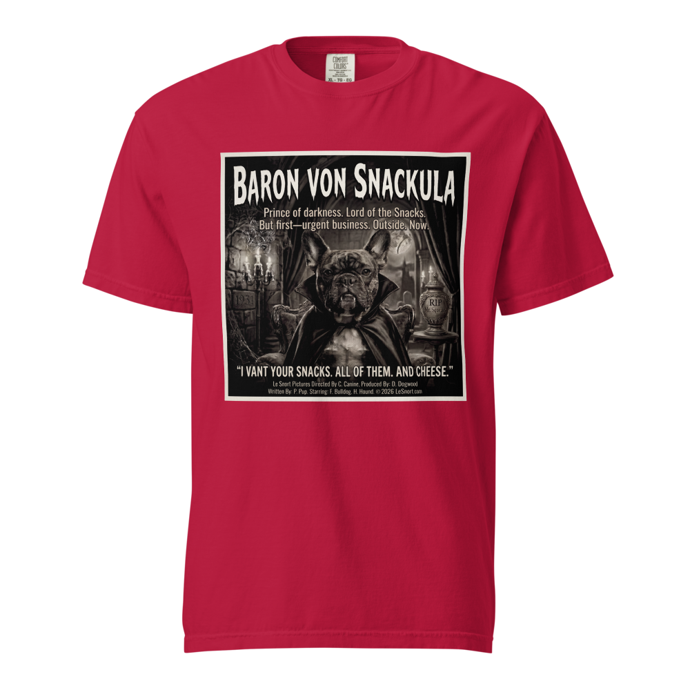 "Baron Von Snackula" Vampire Frenchie