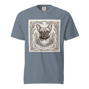 Lesnort - "Le Bouledogue Français" Antique Engraving Frenchie T-Shirt