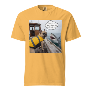Lesnort - "Bigger Bag of Treats" Shark Parody Frenchie Tee