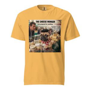 Lesnort - "The Cheese Monger" Funny Dog Graphic T-Shirt