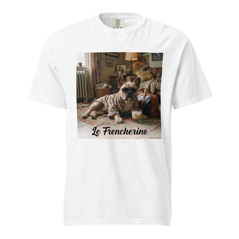 Lesnort - "Le Frencherino" Chill Dog Retro T-Shirt
