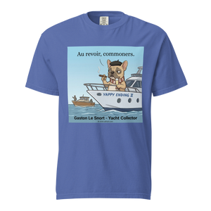 Lesnort - Gaston Le Snort - "Au Revoir, Commoners" Yacht T-Shirt