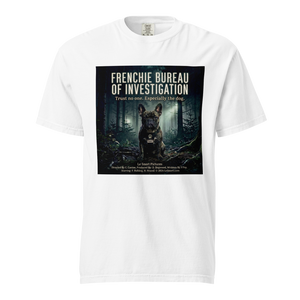 Lesnort - "Frenchie Bureau of Investigation" Sci-Fi Parody Tshirt  Description: