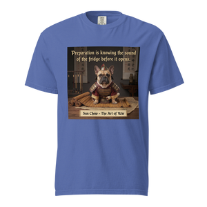 Lesnort - The Art of War Fridge Parody French Bulldog Graphic Tee