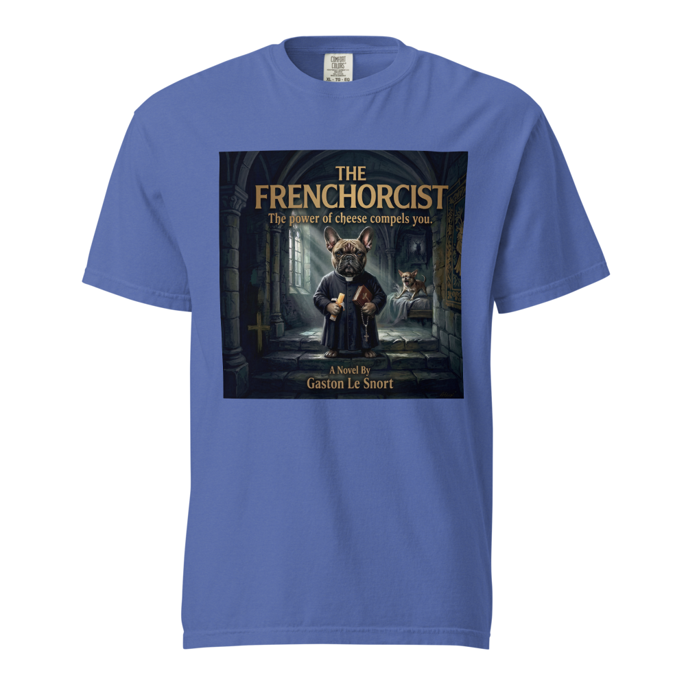 Lesnort - "The Frenchorcist" Funny Horror Dog Parody Graphic Tee