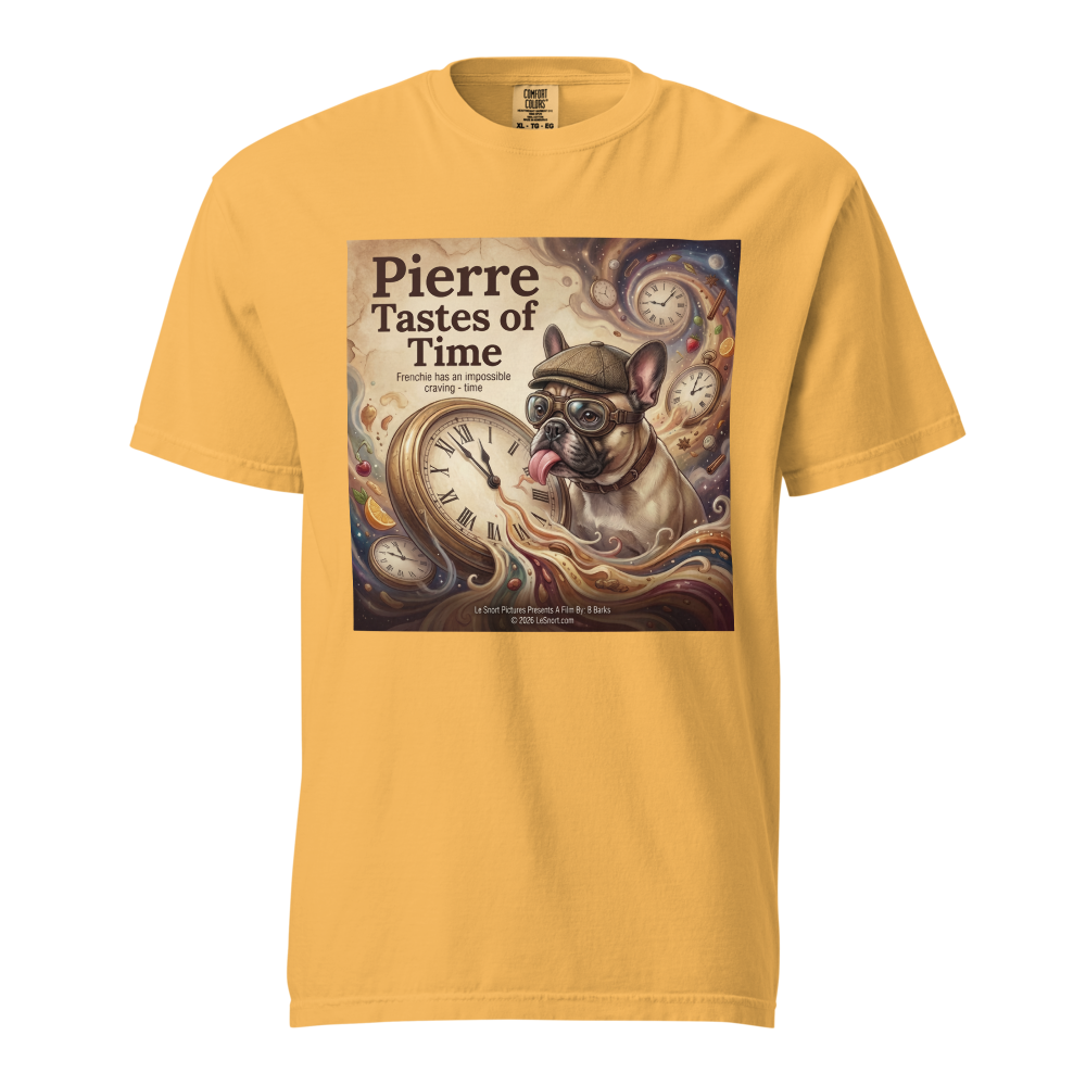 Lesnort - Pierre Tastes of Time – Frenchie Surrealism Graphic Tee