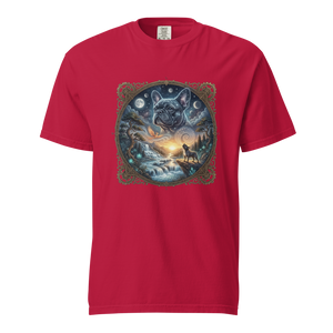 Lesnort - "Cosmic Guardian" Mystical Frenchie Fantasy T-Shirt