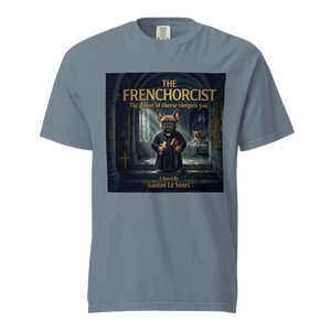 Lesnort - "The Frenchorcist" Funny Horror Dog Parody Graphic Tee