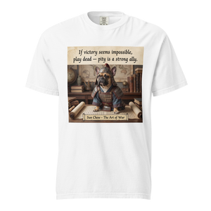 Lesnort - The Art of War "Pity is an Ally" French Bulldog Graphic Tee