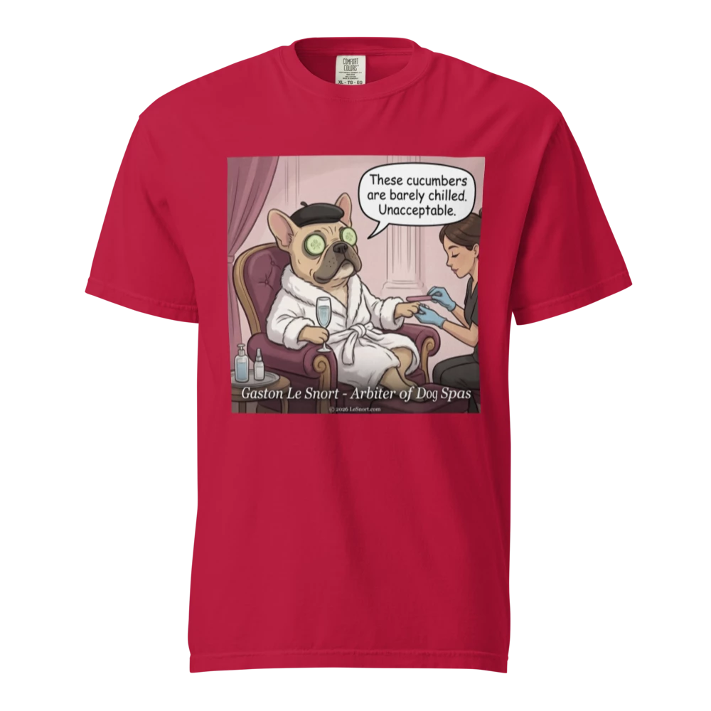 Lesnort - Gaston Le Snort – Arbiter of Dog Spas Tee