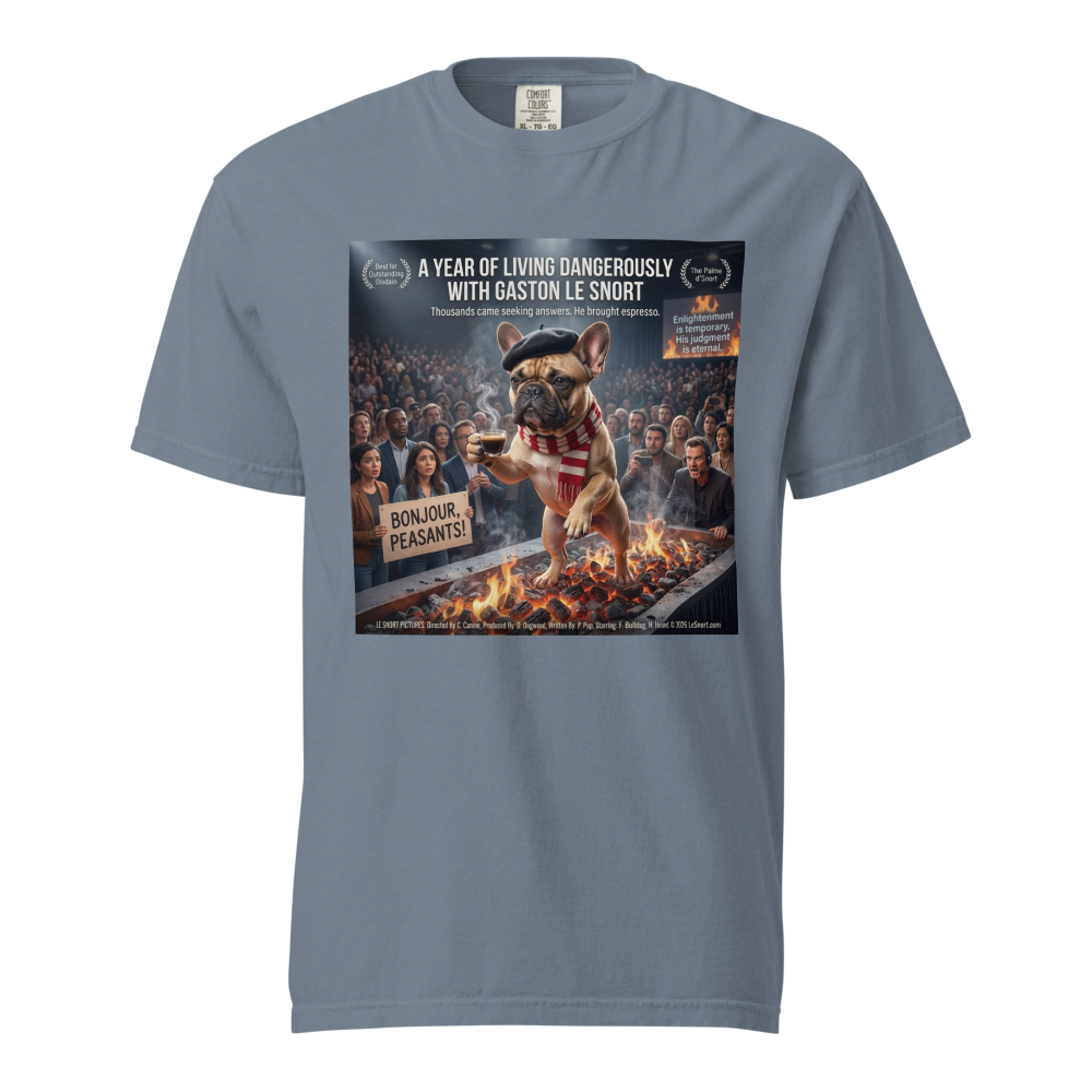Lesnort - "Living Dangerously" Gaston Firewalk Mockumentary T-Shirt