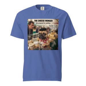 Lesnort - "The Cheese Monger" Funny Dog Graphic T-Shirt