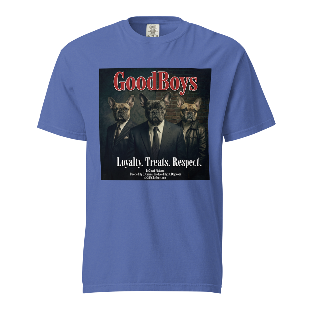 Lesnort - "Loyalty. Treats. Respect." Mobster Dog T-Shirt
