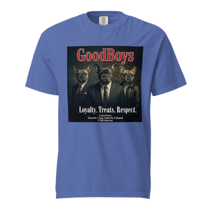 Lesnort - "Loyalty. Treats. Respect." Mobster Dog T-Shirt