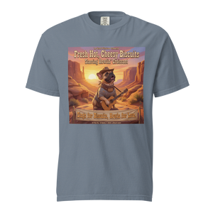 Lesnort - Fresh Hot, Cheesy Biscuits – Starring Howlin’ Croissant Tee