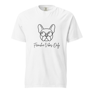 Lesnort - "Frenchie Vibes Only" Retro Glasses Graphic Tee