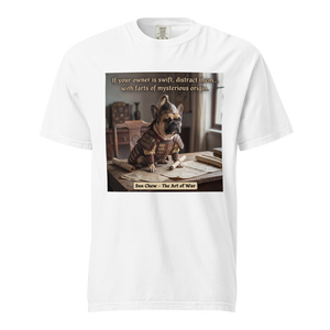 Lesnort - "Sun Chew - Tactical Distraction" Funny Frenchie General Tee
