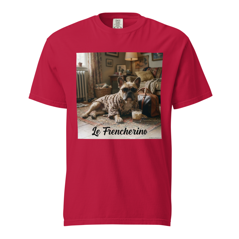 Lesnort - "Le Frencherino" Chill Dog Retro T-Shirt