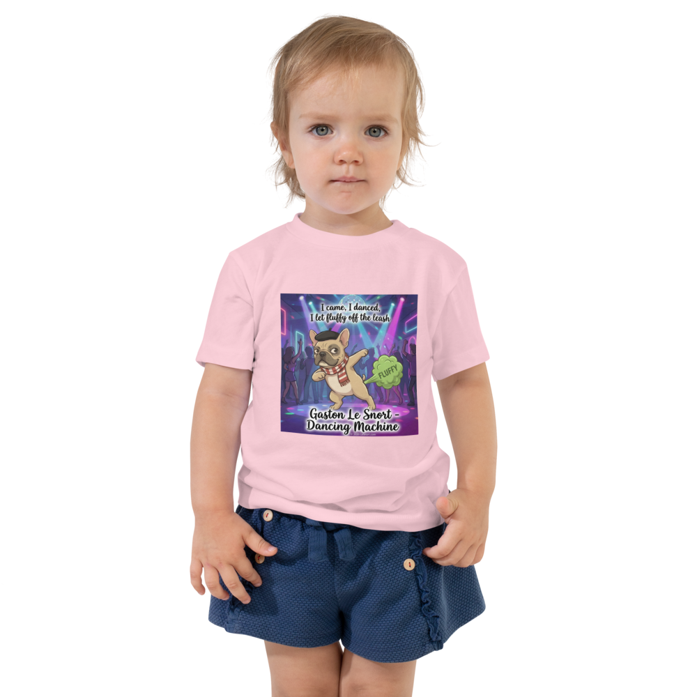 Lesnort - "Let Fluffy Off The Leash" Funny Dog Toddler T-Shirt