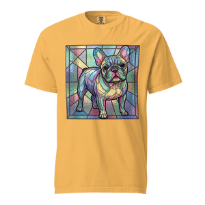 Lesnort - Pastel Prism Stained Glass French Bulldog Tee