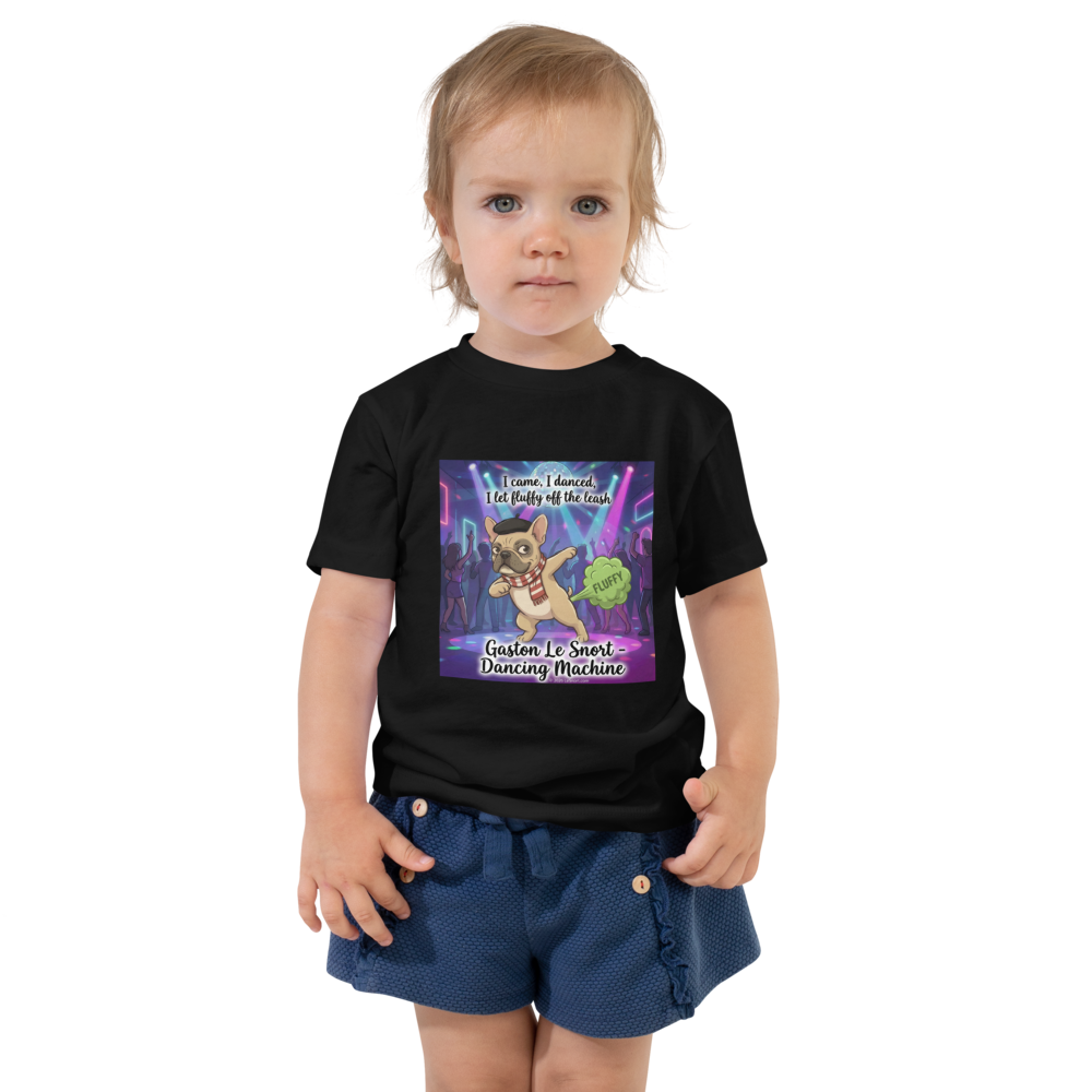 Lesnort - "Let Fluffy Off The Leash" Funny Dog Toddler T-Shirt