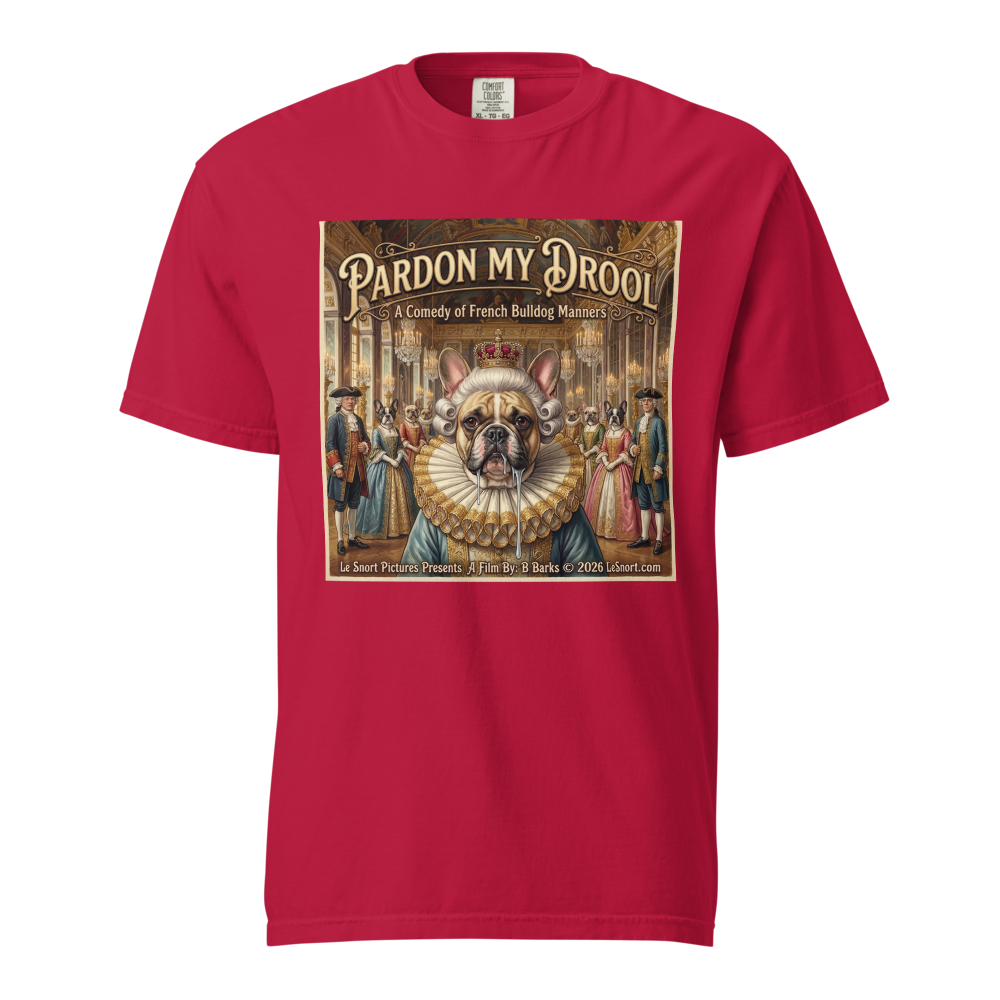 Lesnort - Pardon My Drool – A Comedy of French Bulldog Manners Tee
