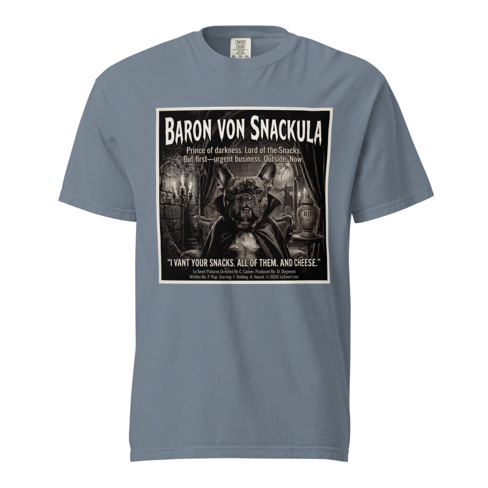 "Baron Von Snackula" Vampire Frenchie