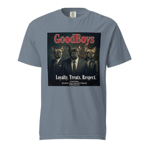 Lesnort - "Loyalty. Treats. Respect." Mobster Dog T-Shirt
