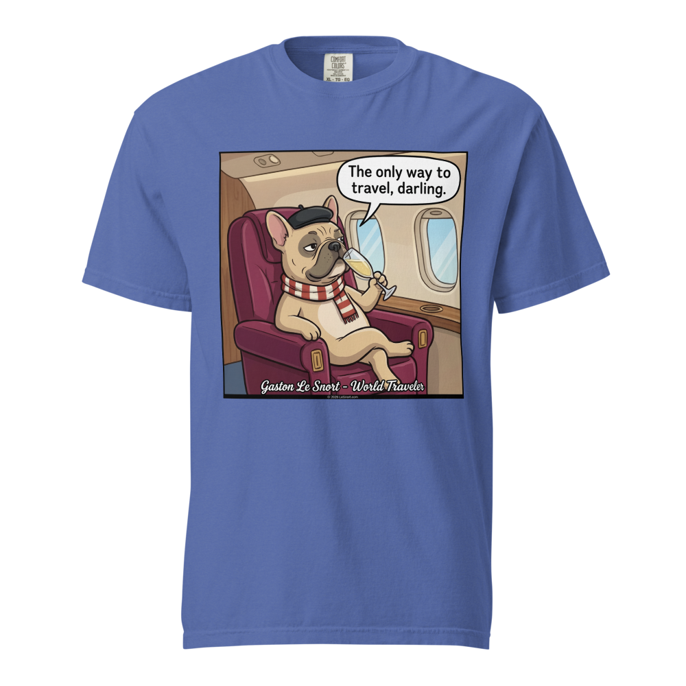 Lesnort - Gaston Le Snort – World Traveler T‑Shirt