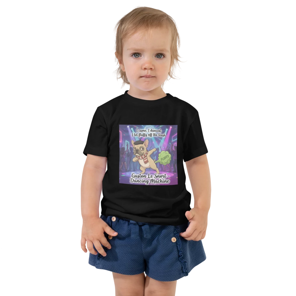 Lesnort - "Let Fluffy Off The Leash" Funny Dog Toddler T-Shirt