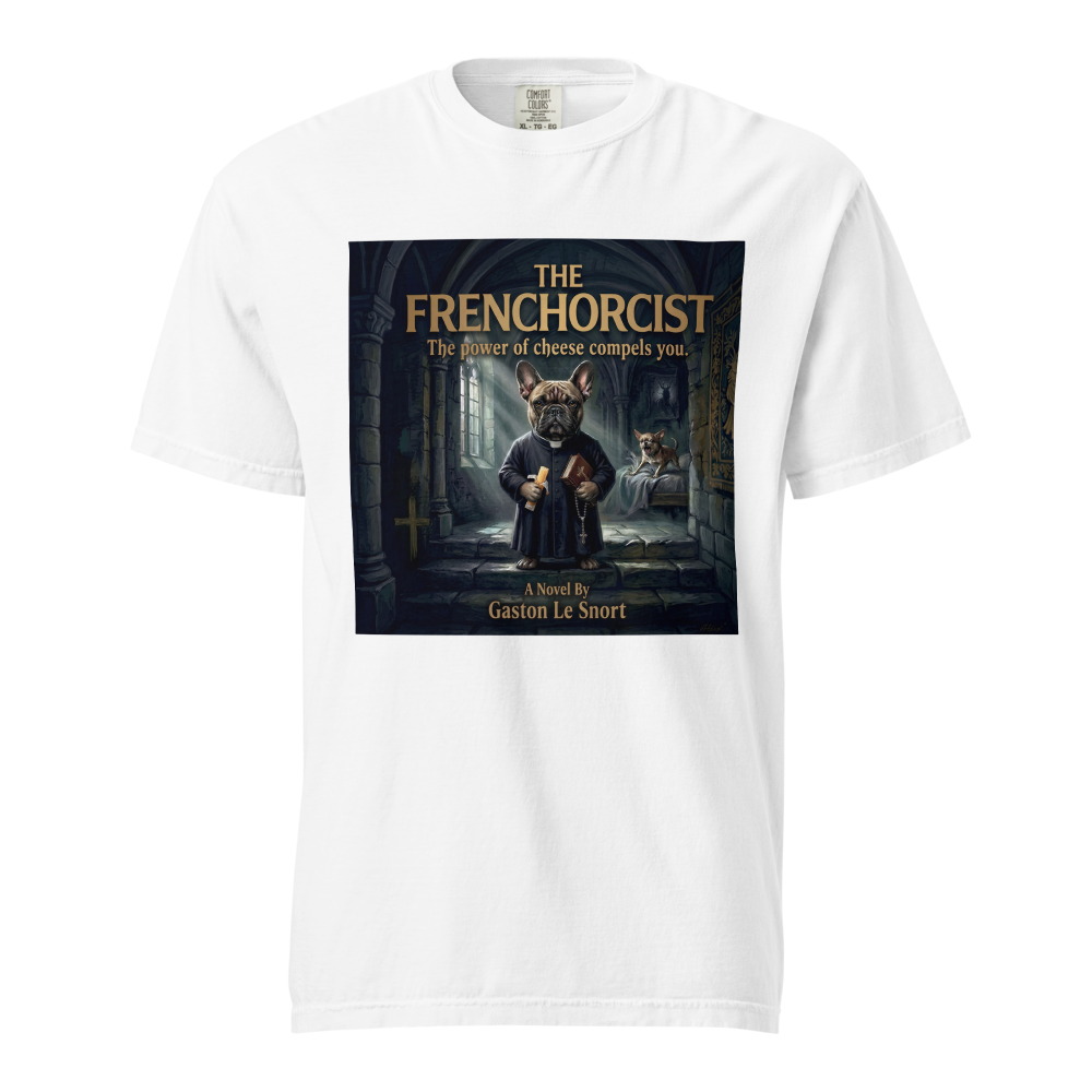 Lesnort - "The Frenchorcist" Funny Horror Dog Parody Graphic Tee