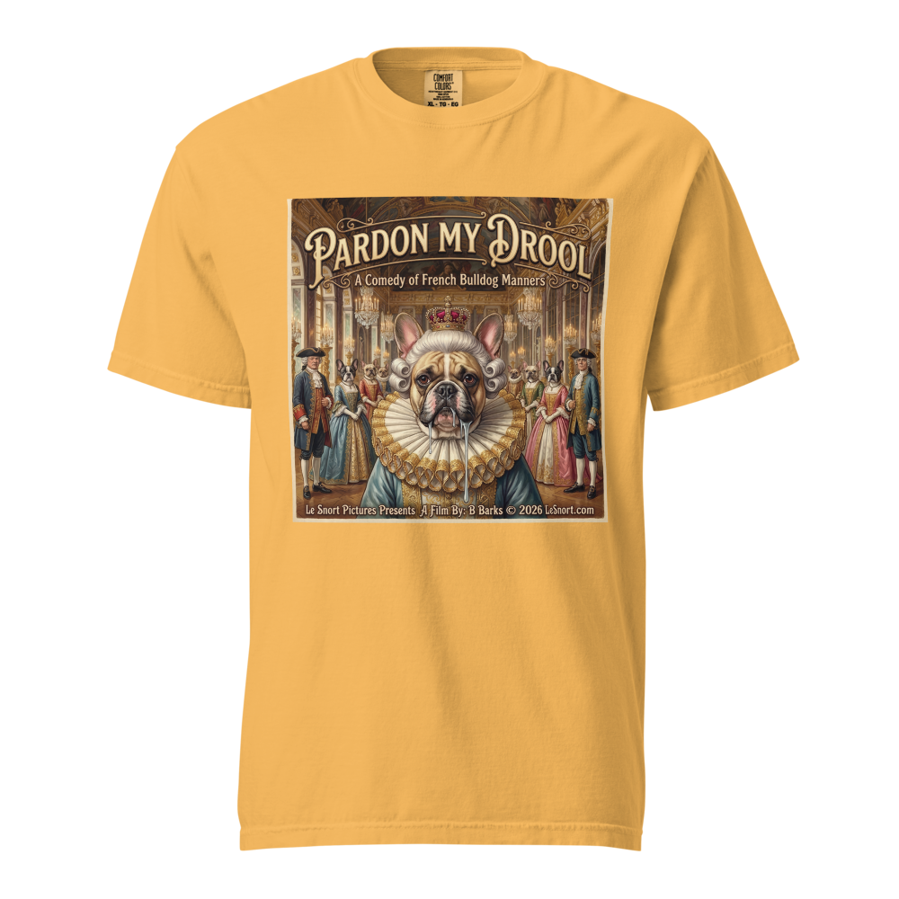 Lesnort - Pardon My Drool – A Comedy of French Bulldog Manners Tee