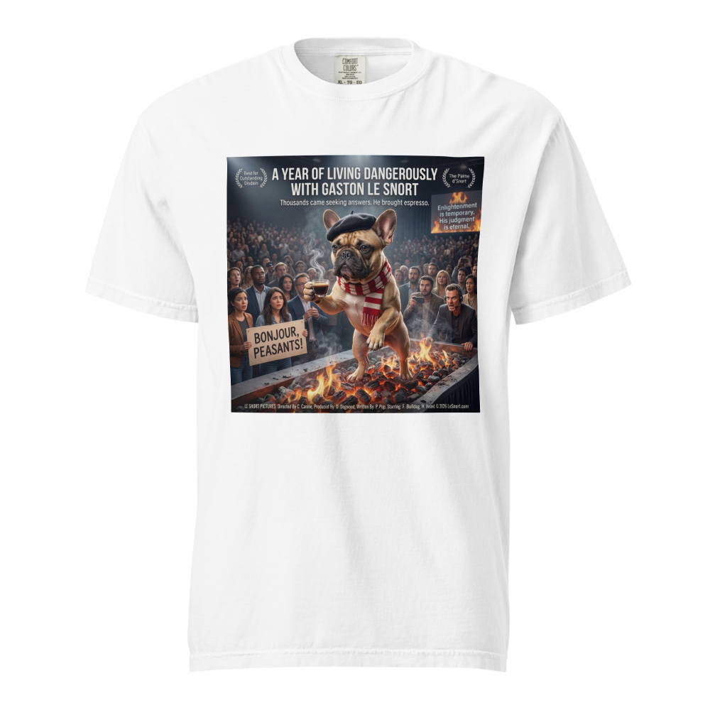 Lesnort - "Living Dangerously" Gaston Firewalk Mockumentary T-Shirt