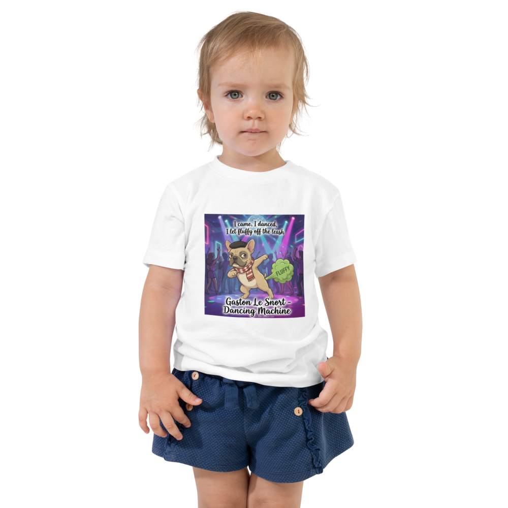 Lesnort - "Let Fluffy Off The Leash" Funny Dog Toddler T-Shirt