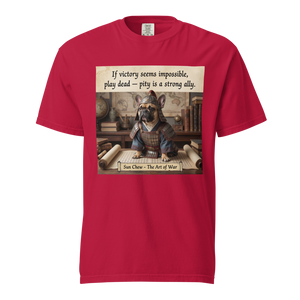 Lesnort - The Art of War "Pity is an Ally" French Bulldog Graphic Tee
