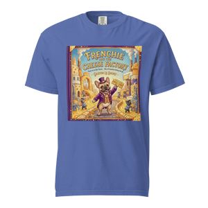 Lesnort - "Frenchie and the Cheese Factory" Funny Parody Graphic Tee