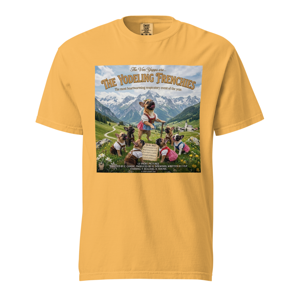 Lesnort - "The Yodeling Frenchies" Funny Musical Parody Graphic Tshirt